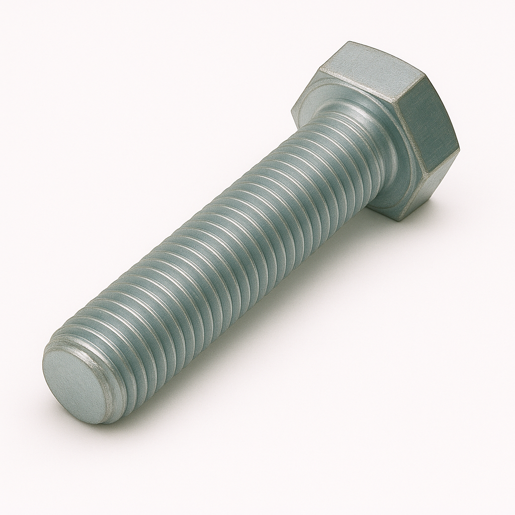 HEX SET SCREW M16 x 50 GRADE 4.8 ZINC-PLATED