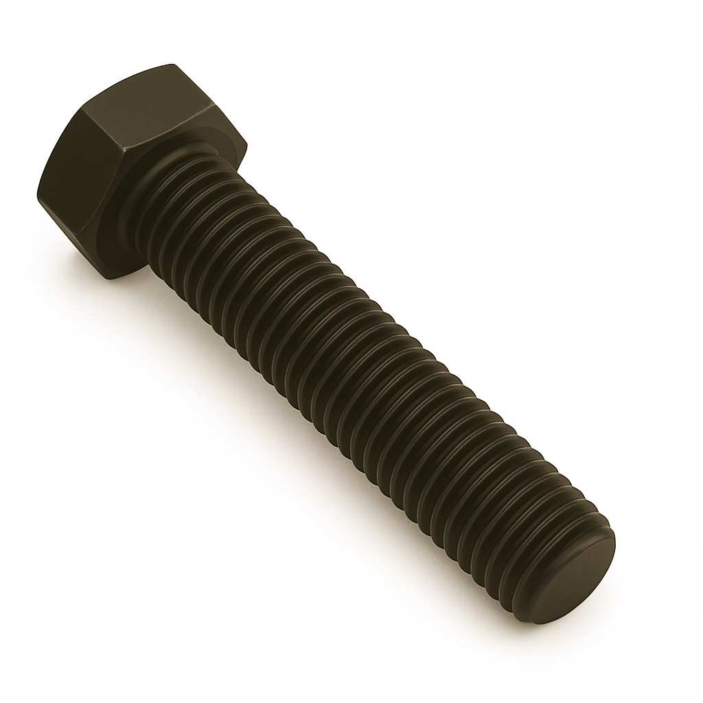 HEX SET SCREW  M16 x 70 GRADE 4.8 PLAIN