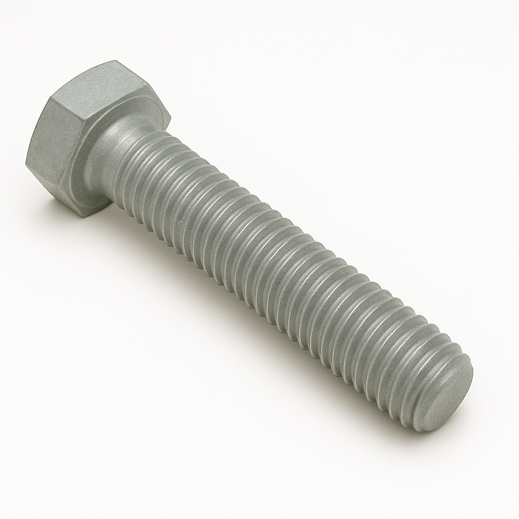 HEX SET SCREW M20 x 75 GRADE 10.9 HOT-DIP GALVANIZED
