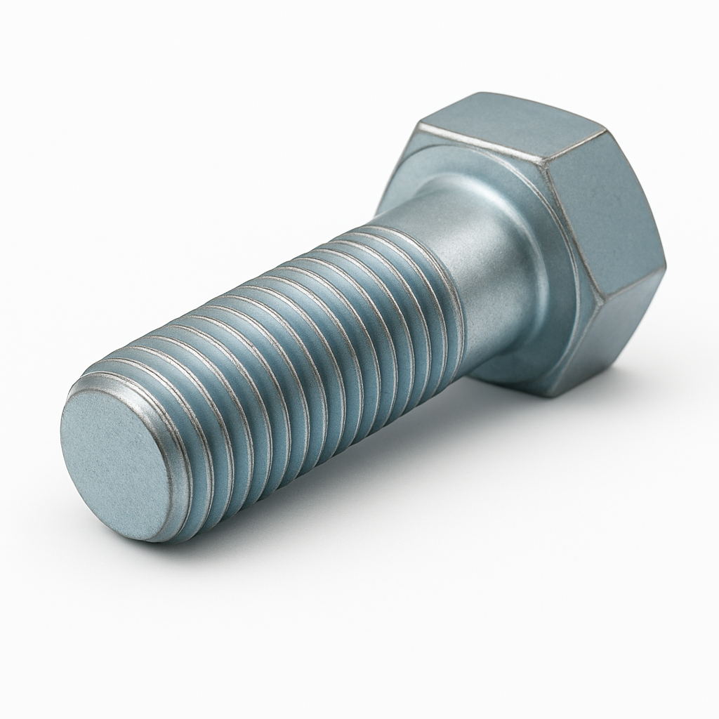 HEX SET SCREW M24 x 60 GRADE 4.8 ZINC-PLATED