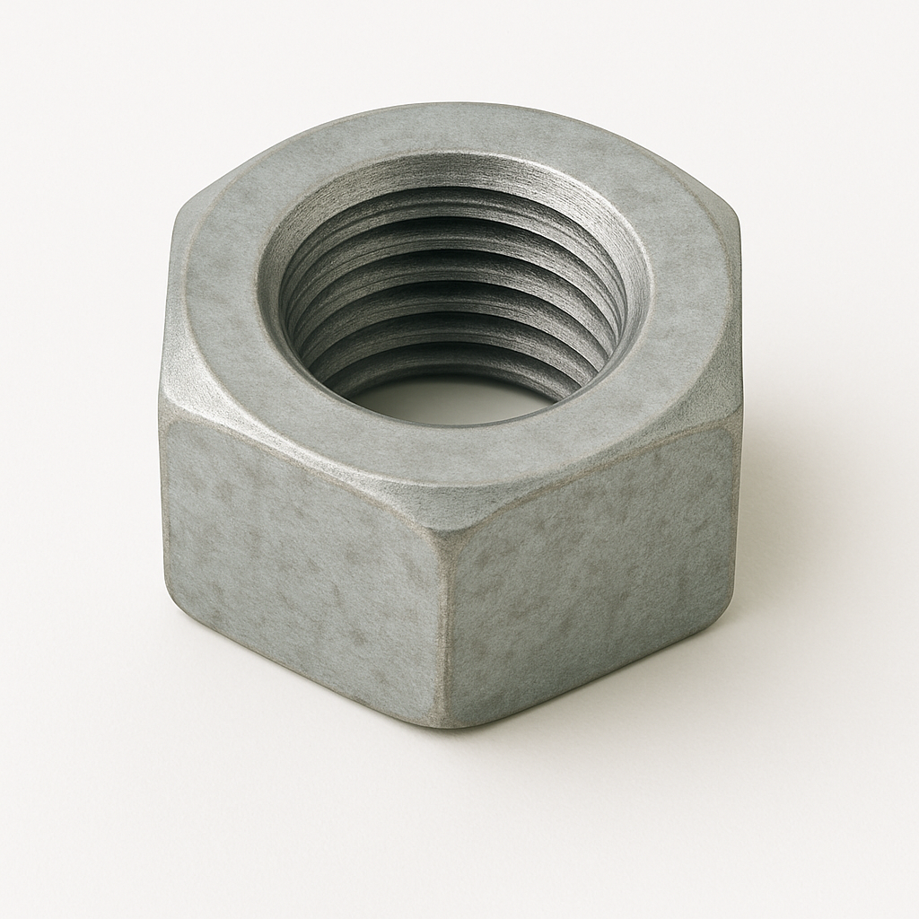 HEX NUT M12 GR 8 HOT-DIP GALVANIZED